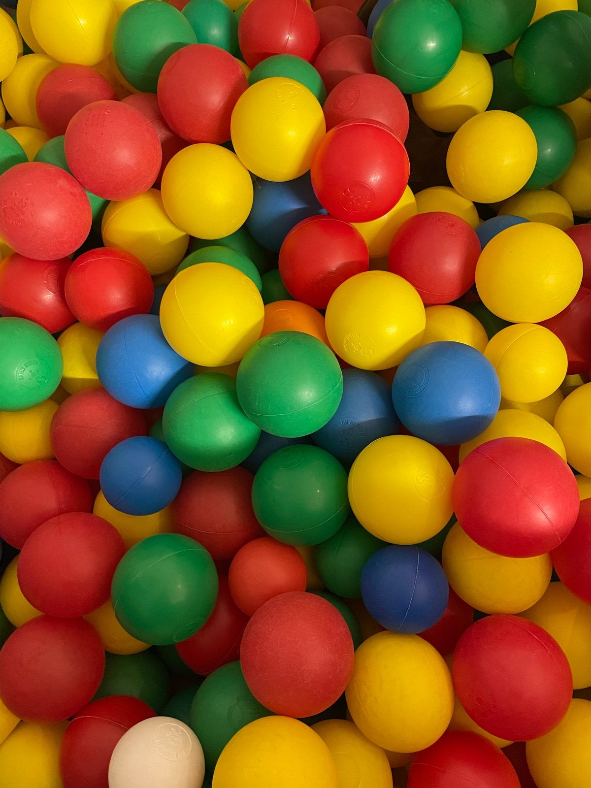 Gekleurde speelballen voor ballenbak, Ophalen, Gebruikt, Overige typen