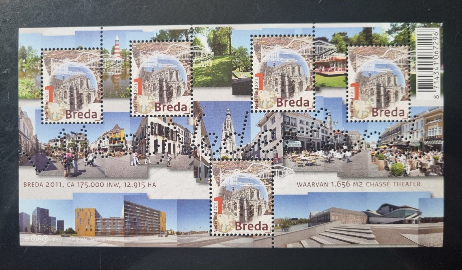 NVPH 2814, Mooi Nederland 2011, Breda, Ophalen of Verzenden