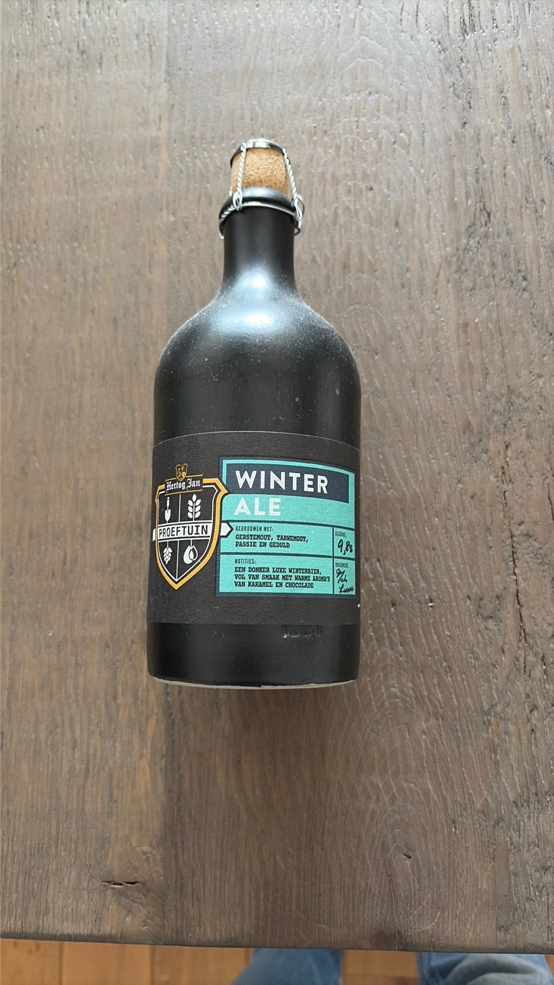Hertog Jan Proeftuin “winter ale”, Verzamelen, Biermerken, Verzenden, Zo goed als nieuw, Flesje(s), Hertog Jan