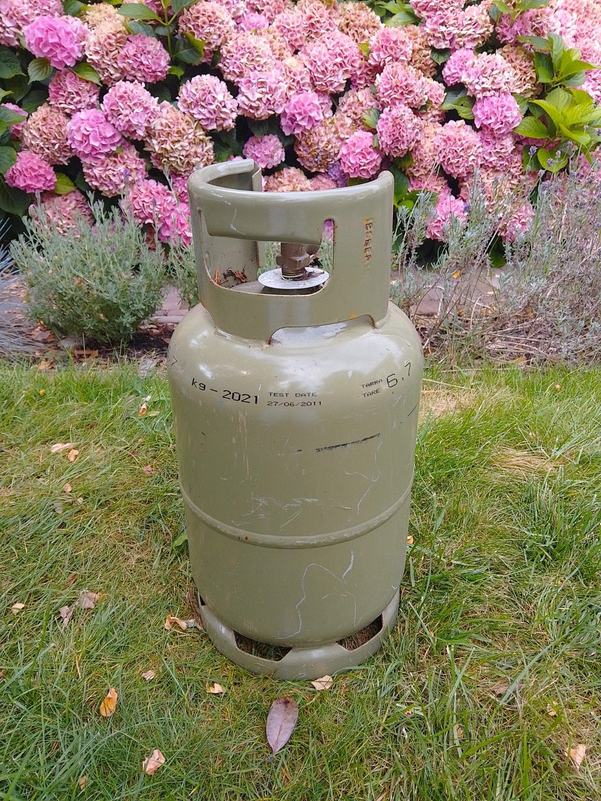 Lege gasfles (6.7 kg) - Emgas, Ophalen, Gebruikt, Emgas