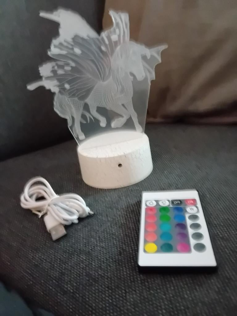 Kinder 3D Lamp, Ophalen of Verzenden, Zo goed als nieuw, Lamp