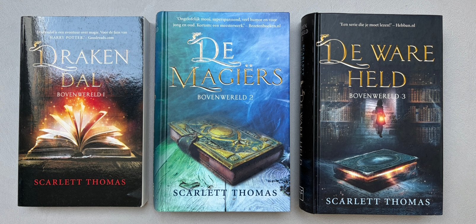 Bovenwereld Complete Reeks (1-3) - Scarlett Thomas, Boeken, Fantasy, Ophalen, Gelezen