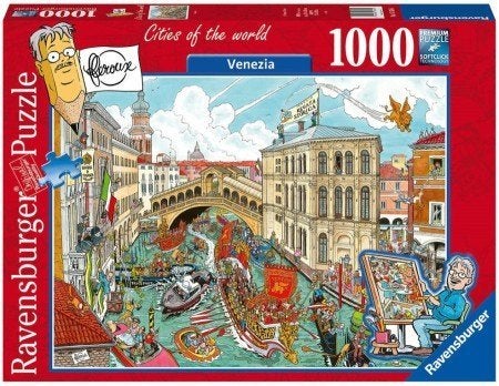 Ravensburger: Fleroux: Venetie 1000 stukjes, Ophalen of Verzenden, 500 t/m 1500 stukjes, Nieuw, Legpuzzel