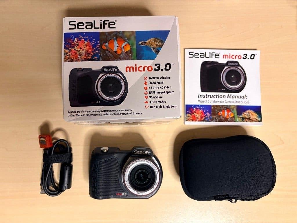 Duikopnames, Watersport en Boten, Ophalen of Verzenden, Zo goed als nieuw, Onderwaterhuis of Camera