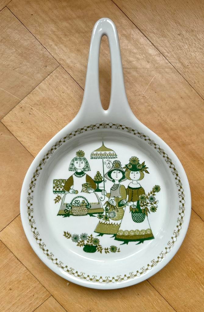 Vintage Noors Servies Turi Design “Market” schaal, Ophalen of Verzenden