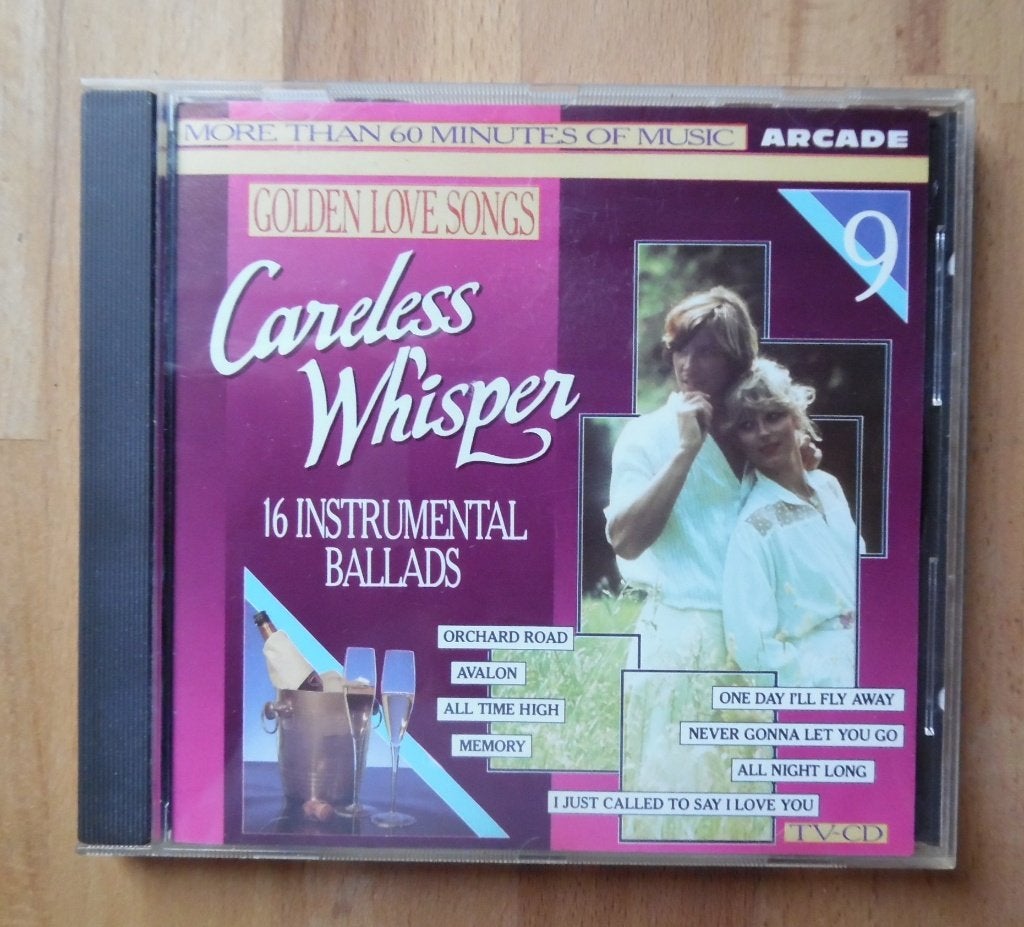 CD Golden Love Songs Volume 9 Careless Whisper van Arcade., Inclusief boekje, Ophalen of Verzenden, Zo goed als nieuw, Verzamelalbum