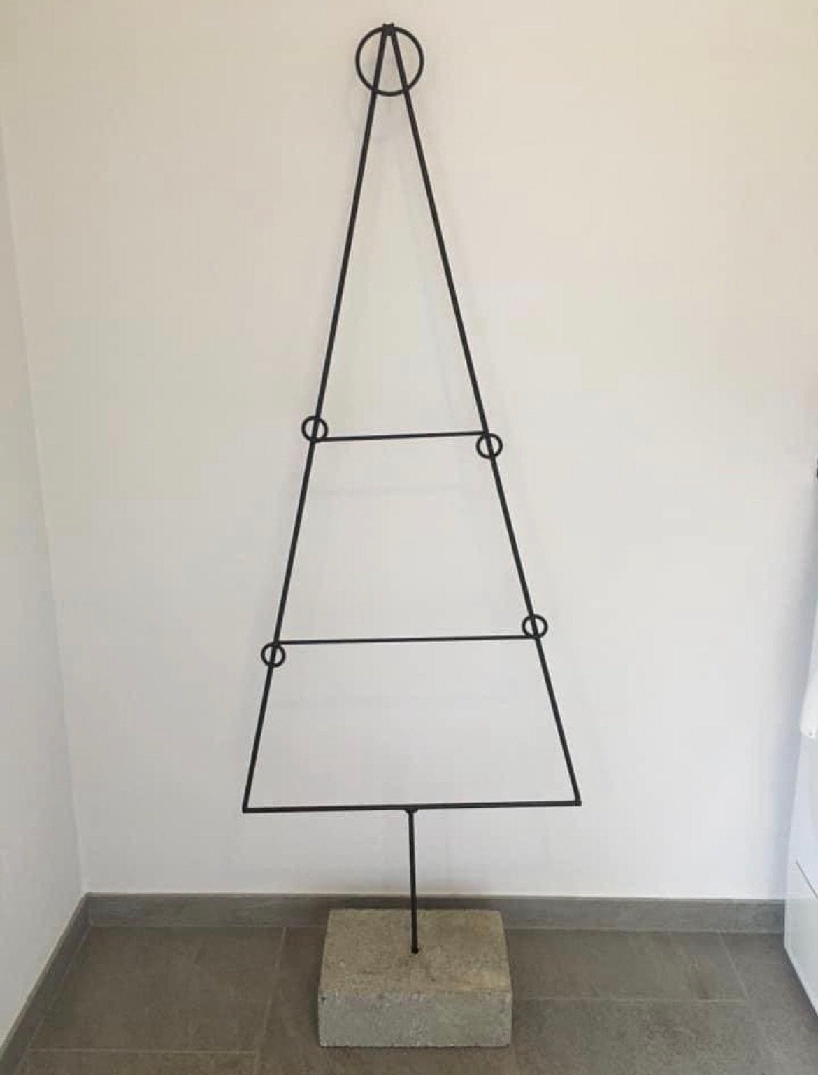 Handgemaakte ijzeren kerstboom 1,5m hoog, Diversen, Ophalen, Nieuw