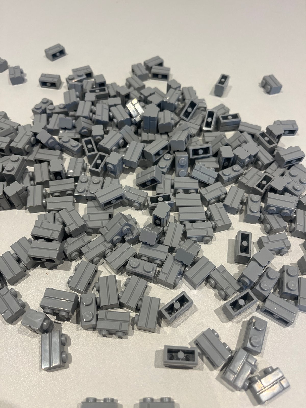 LEGO Steengroeve Grijs 100 Stuks Nieuw, Ophalen of Verzenden, Nieuw, Overige merken