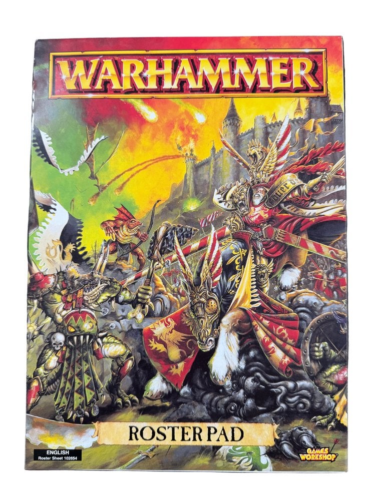 Warhammer Fantasy Rosterpad, ., Warhammer, Ophalen of Verzenden, Zo goed als nieuw