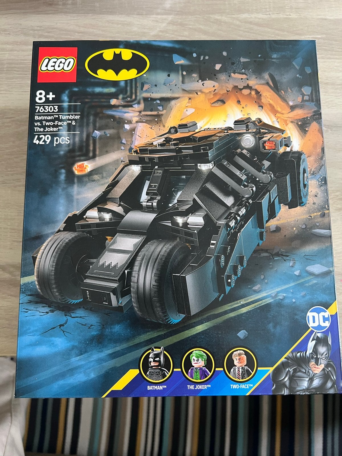 Lego Batman Tumbler vs Two-Face & Joker set 76303, Overige thema's, Lego, Nieuw, Ophalen of Verzenden