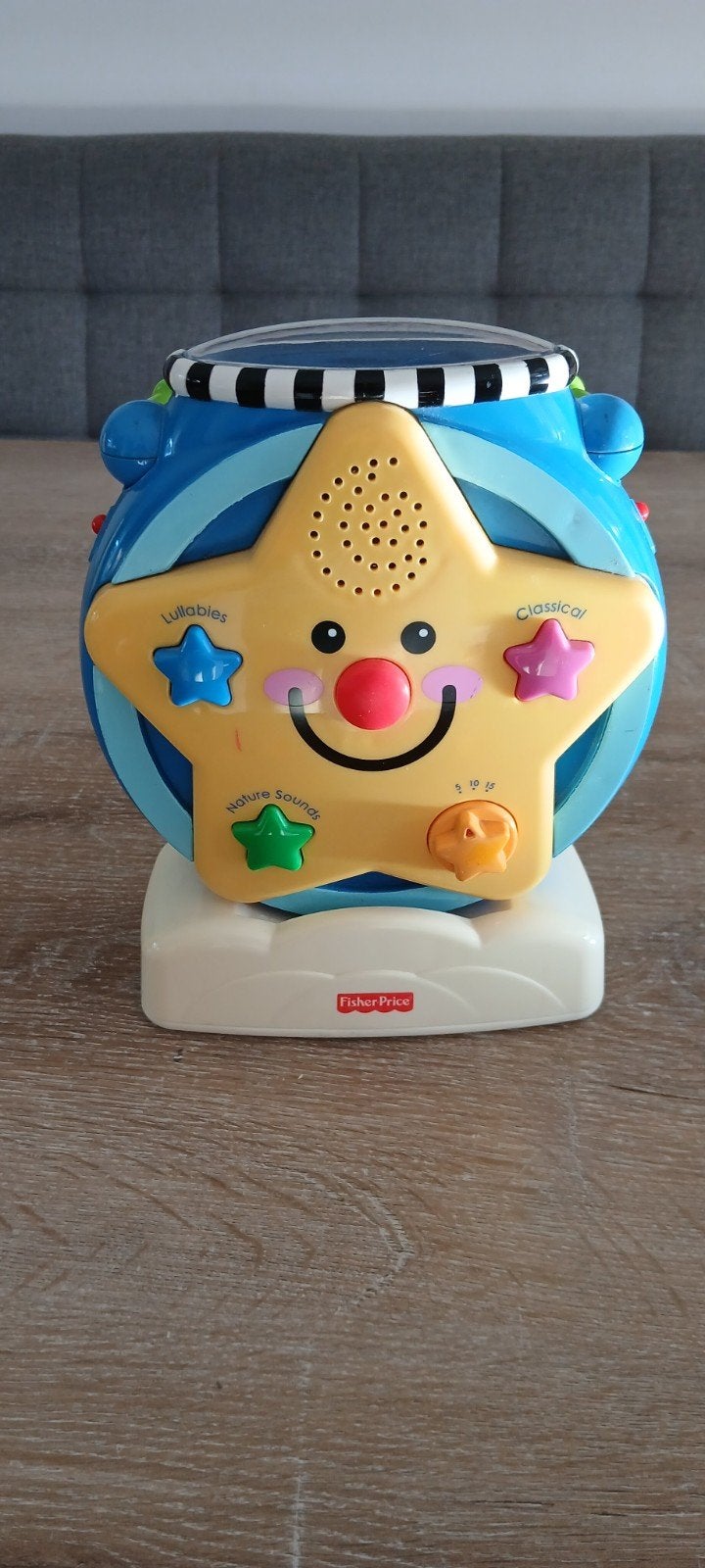ster Fisher-Price muziekmobiel licht projector, Ophalen of Verzenden, Gebruikt, Overige typen, Met licht