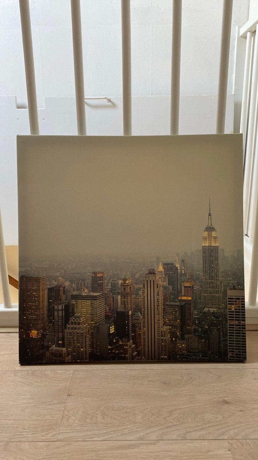 IKEA Canvas schilderij New York, Ophalen, 50 – 75, Gebruikt, Schilderij