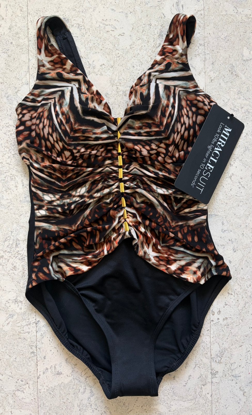 Miraclesuit Charmer badpak maat 38!, Kleding | Dames, Ophalen of Verzenden, Nieuw, Zwart, Badpak