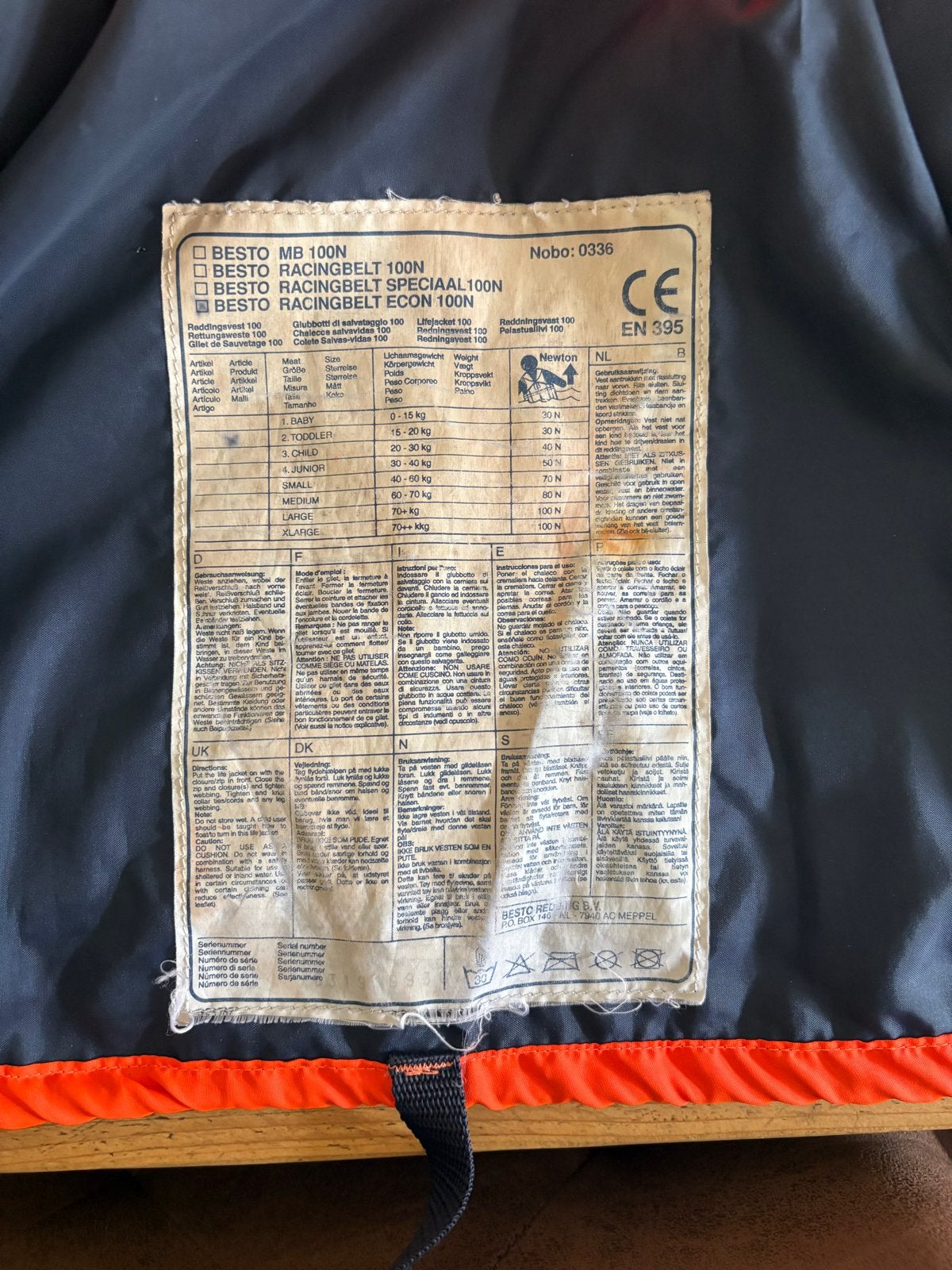 Besto zwemvest peuter 15-20 kg, Ophalen, Gebruikt, Kind, Reddingsvest of Zwemvest