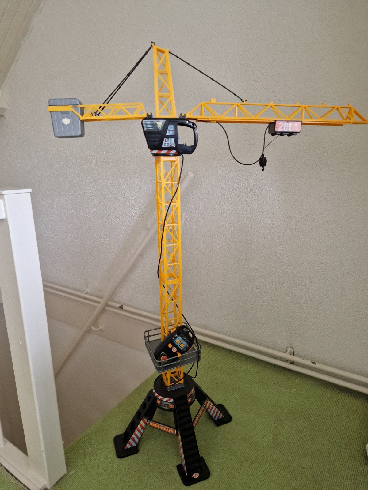 Grote Speelgoedkraan met afstandsbediening - Goed gebruikt, Ophalen, Gebruikt, Jongen of Meisje