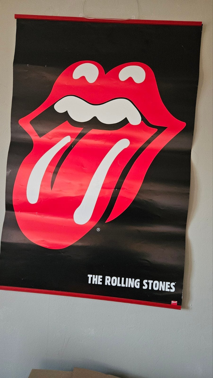 Poster Rolling Stones- tong, Verzamelen, Ophalen of Verzenden, Gebruikt