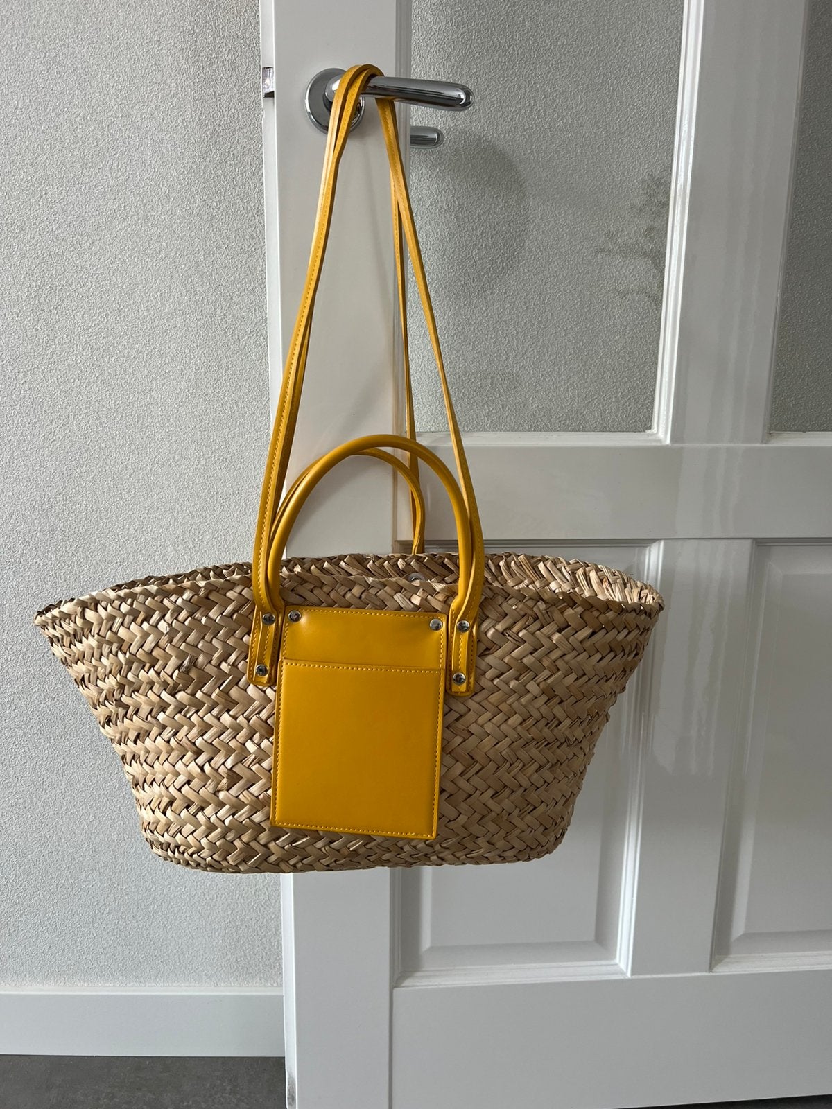 Tas Rieten tas super leuke hippe tas, Ophalen, Nieuw