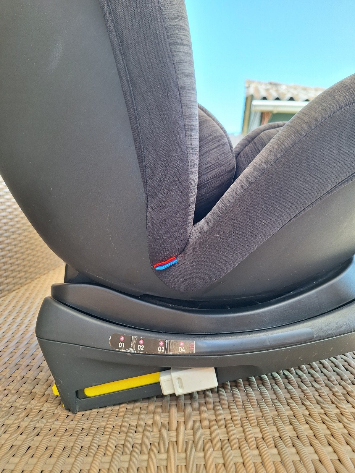 Draaibare auto stoel met isofix, Kinderen en Baby's, Autostoeltjes, 15 t/m 36 kg, Zo goed als nieuw, Isofix, Ophalen