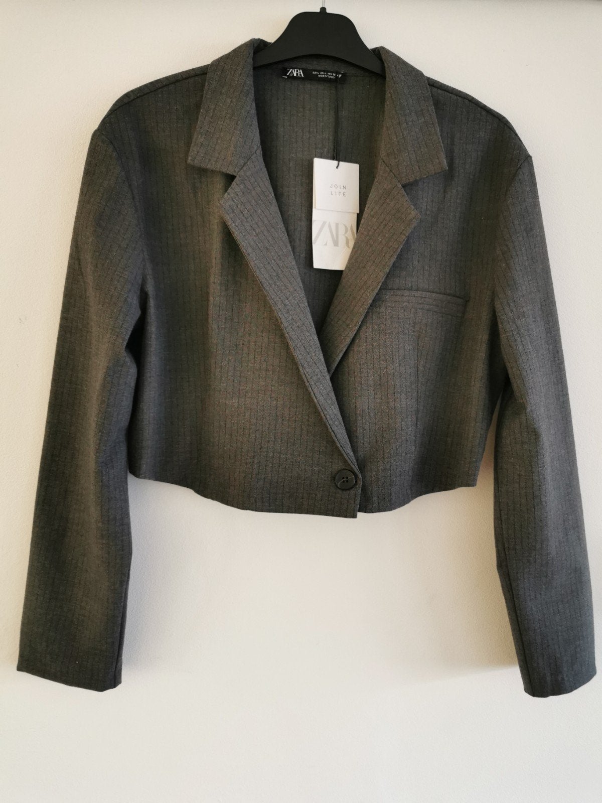 ZARA krijtstreep blazer mt. M, Maat 38/40 (M), Verzenden, Zara, Nieuw