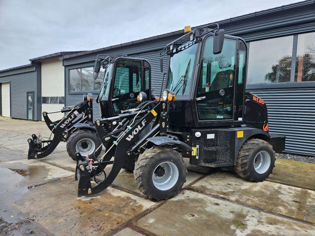 WOLF WL80 (bj 65535), Wiellader of Shovel