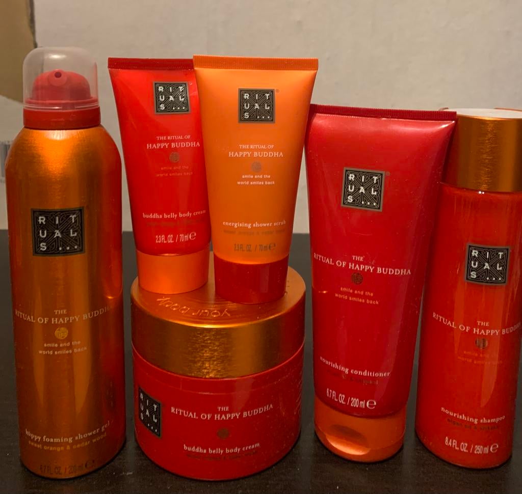 Rituals Buddha cadeau set #2, Sieraden, Tassen en Uiterlijk, Uiterlijk | Lichaamsverzorging, Ophalen of Verzenden, Nieuw, Bad & Douche