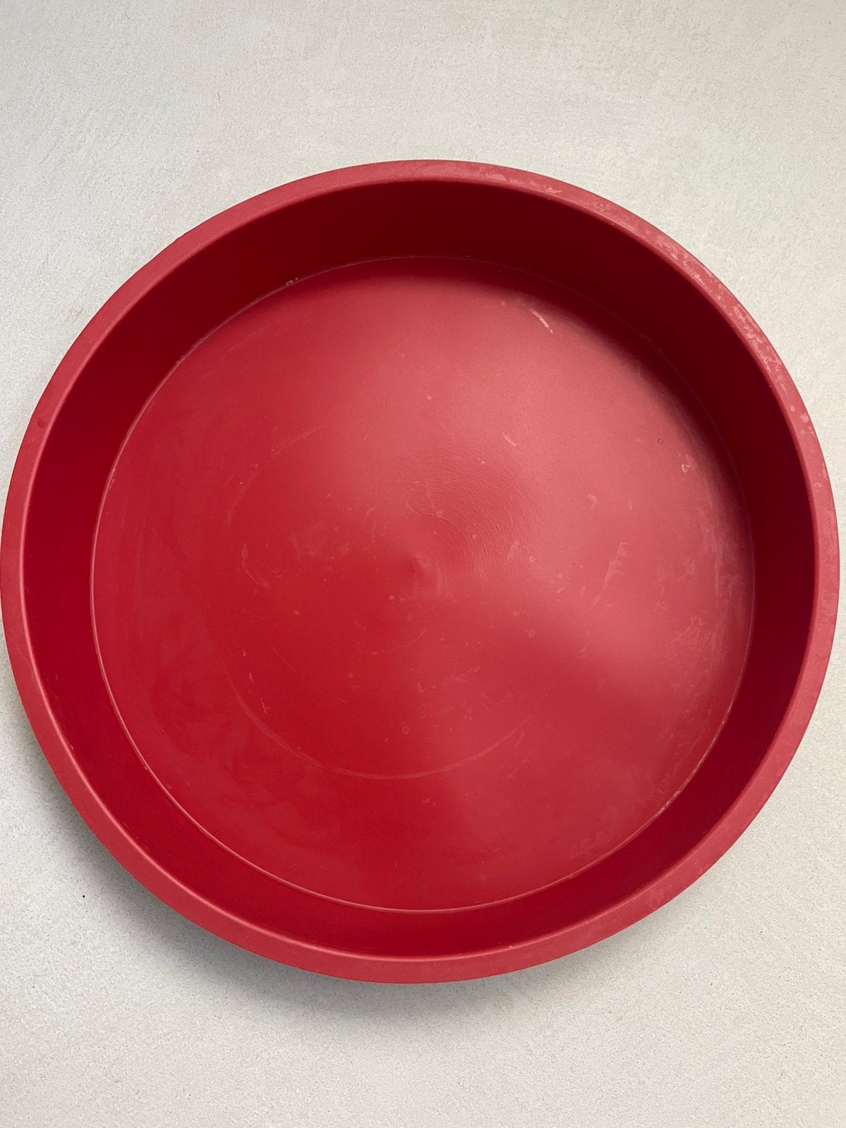 Taartvorm dr oetker rood rond, Ophalen of Verzenden, Rood, Overige materialen, Overige merken