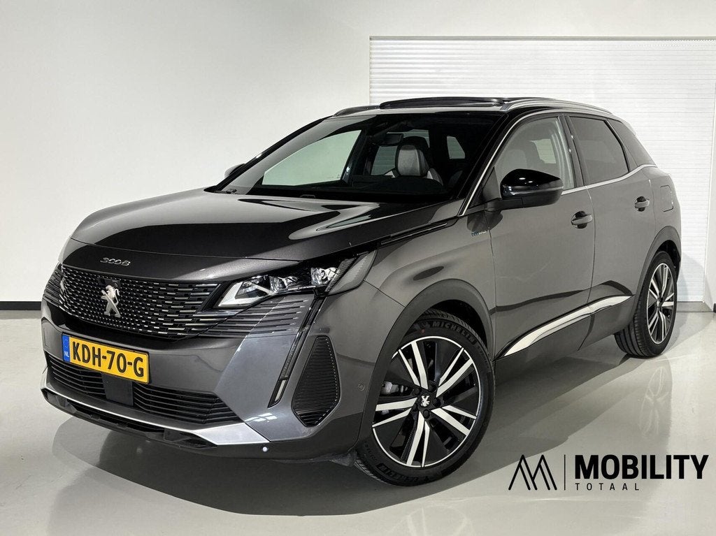 Peugeot 3008 1.6 HYbrid 225 GT|PANODAK|Massage|Memory|360|FO, Auto's, Peugeot, Plug-in hybride, Bedrijf, Hybride Elektrisch/Benzine