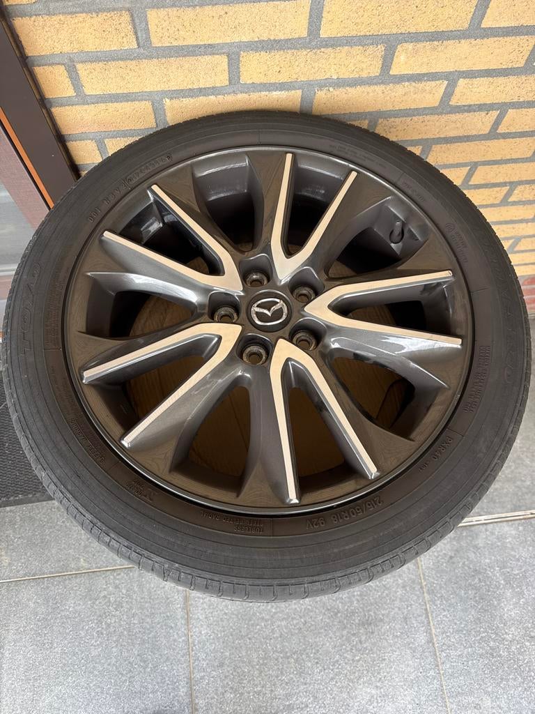 Set 18” aluminium velgen voor o.a. Mazda CX3, Ophalen, 18 inch, 215 mm, Banden en Velgen