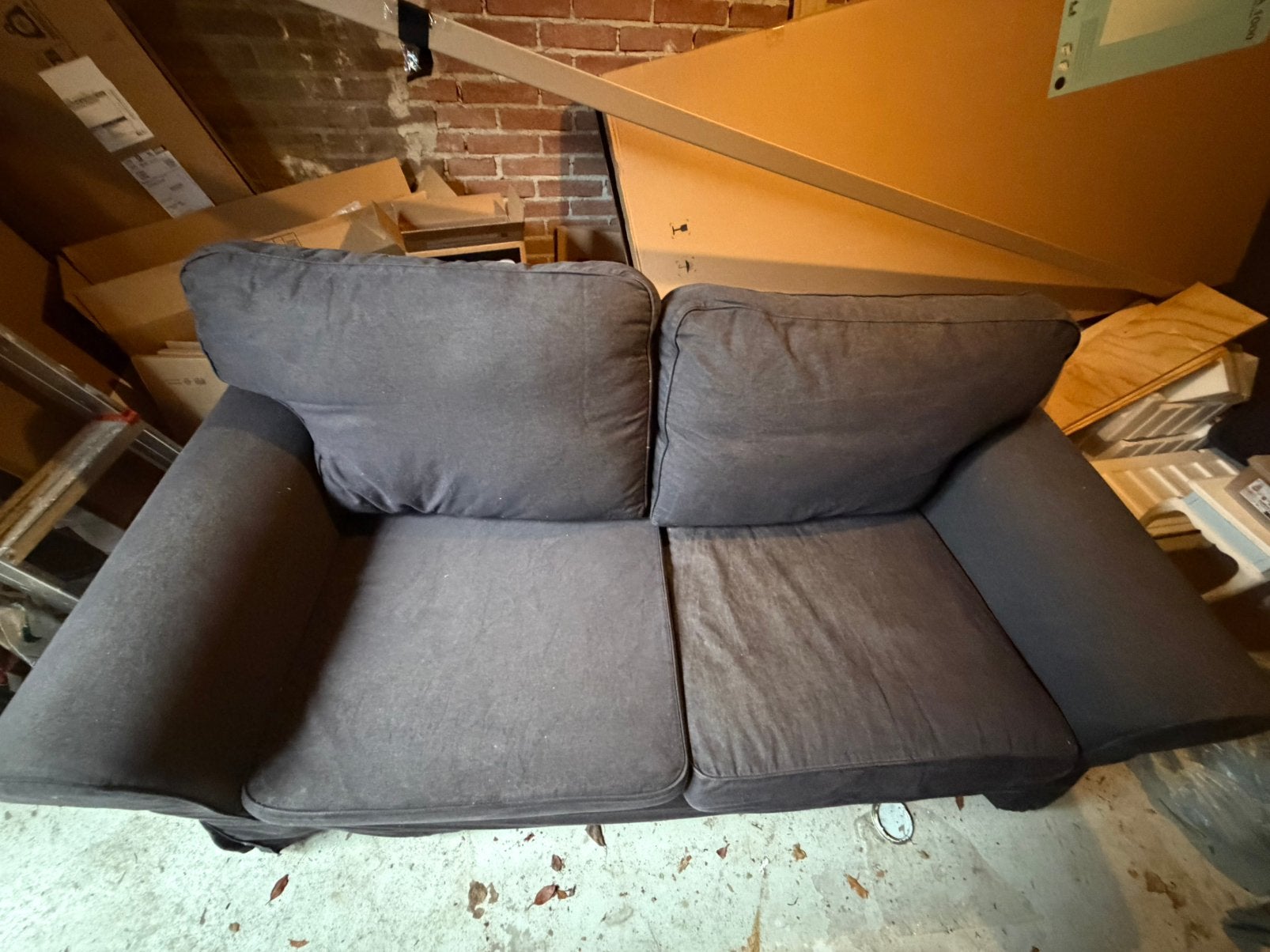 Ikea Ektorp bank, Ophalen, Hout, Gebruikt, 150 tot 200 cm