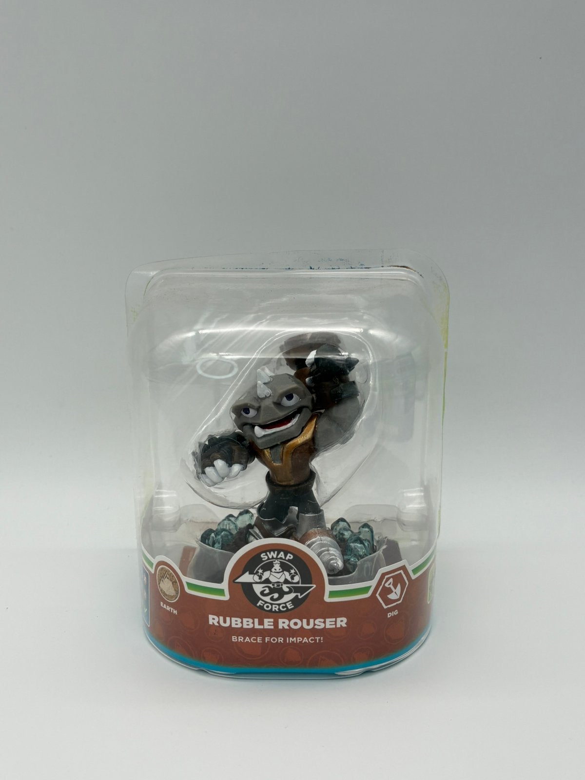 Skylanders Swap Force Rubble Rouser met sticker en kaartje, Avontuur en Actie, Niet van toepassing – tweedehands product van vóór 13-12-2024