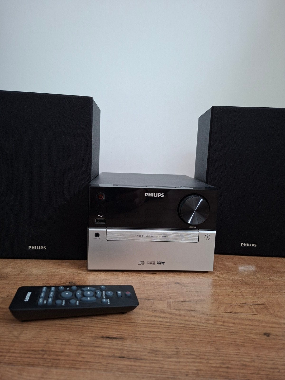 Philips MCM2300/12 Microset met CD, Radio en USB, Audio, Tv en Foto, Ophalen, Zo goed als nieuw, Philips