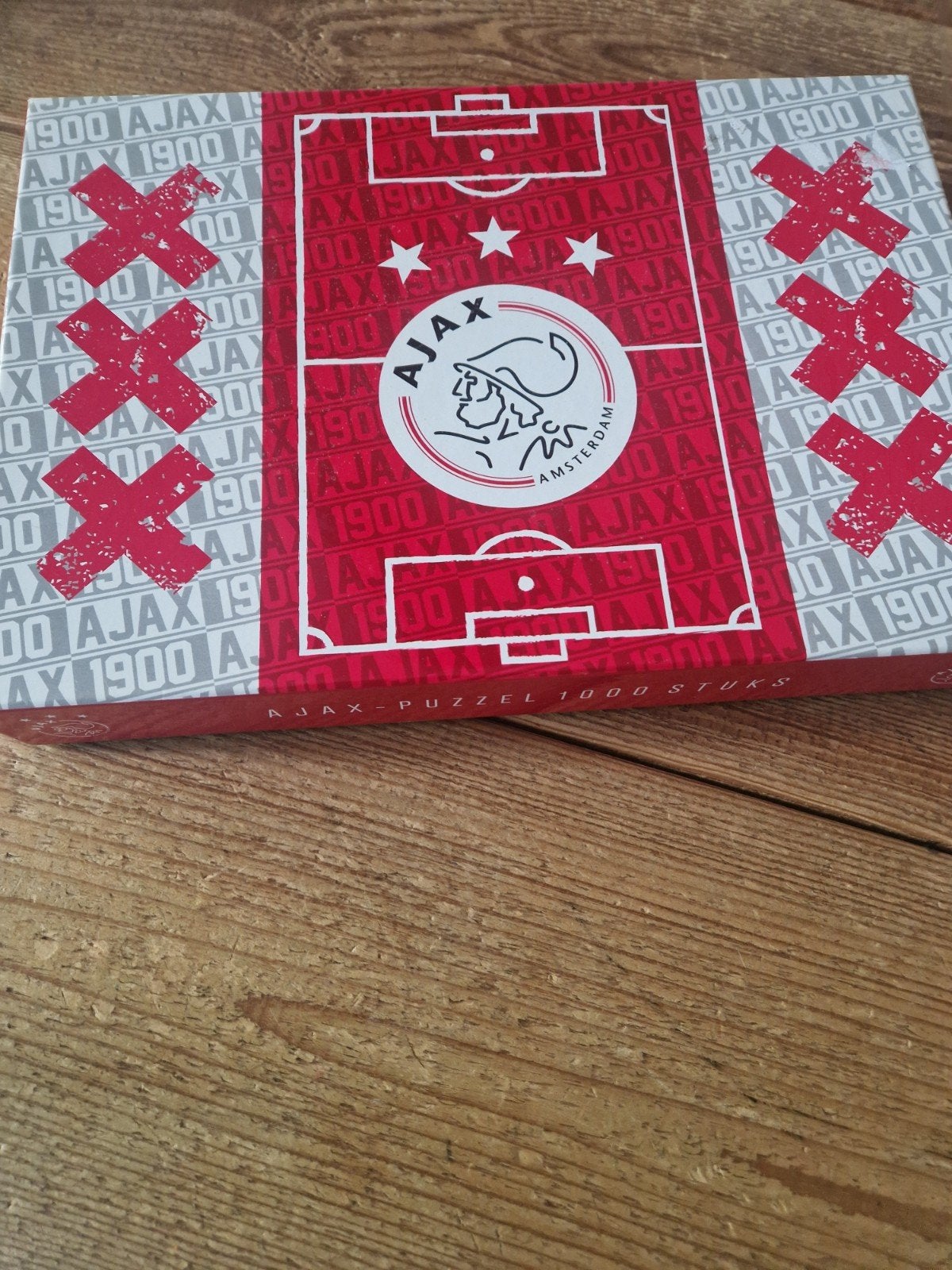 Ajax Puzzel 1000 Stukjes - Voetbalstadion Design, Hobby en Vrije tijd, Denksport en Puzzels, Ophalen of Verzenden