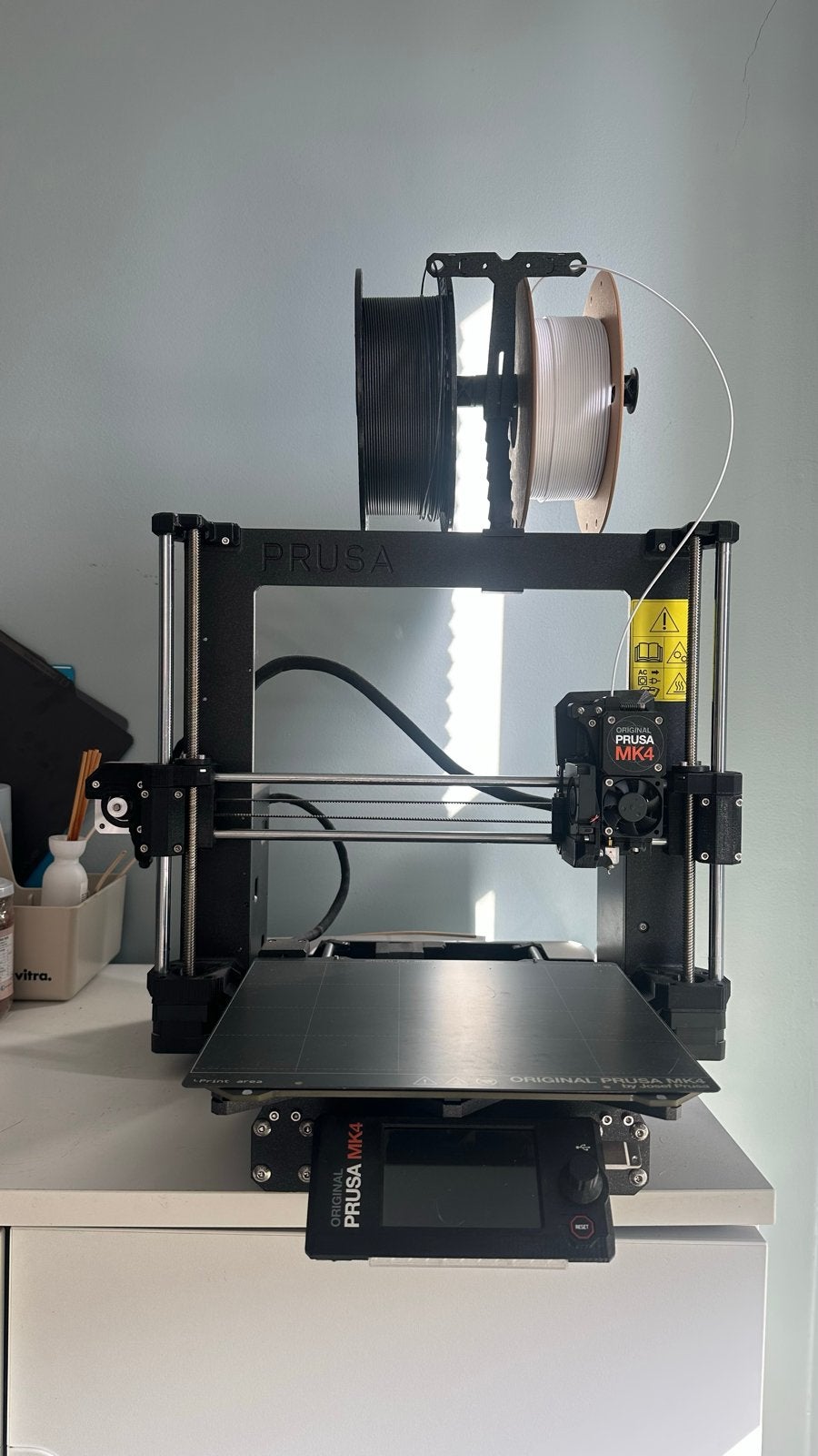 Prusa MK4 3D-printer - Zo goed als nieuw, Computers en Software, Ophalen, Zo goed als nieuw, Filament