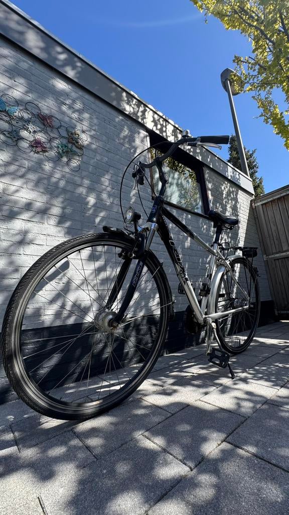 Herenfiets RIXE: 28 inch, 7 versnellingen, 52 cm frame, Terugtraprem, Gebruikt, Versnellingen, 49 tot 53 cm