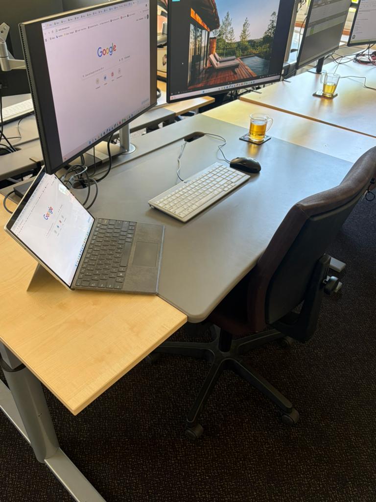 Bureau Gispen, Gispen, 80 cm, Ophalen of Verzenden, Zo goed als nieuw