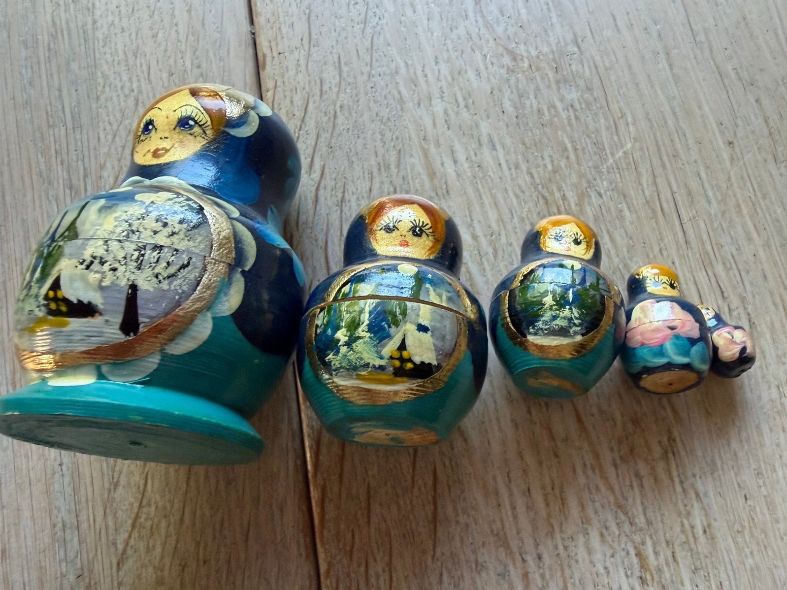 Oude matroesjka poppetjes, Antiek en Kunst, Verzenden