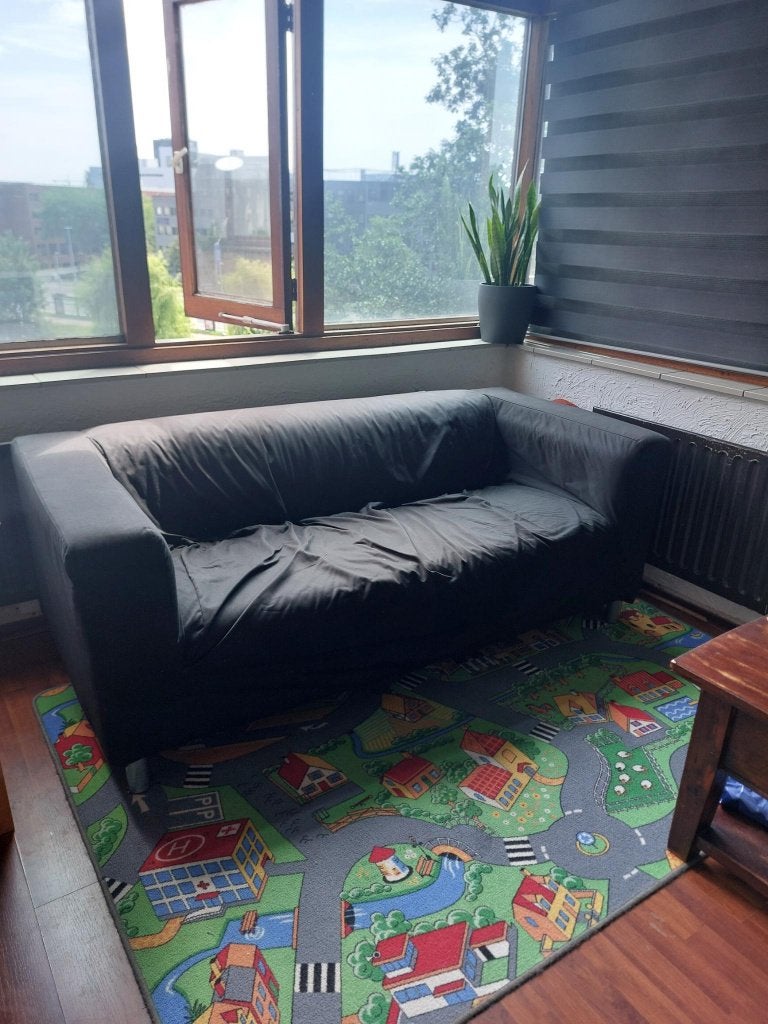 Gratis IKEA Klippan bank, Ophalen, Gebruikt, 150 tot 200 cm, Tweepersoons
