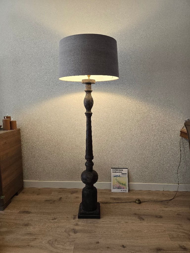 Staande landelijke lamp, Ophalen, E27 (groot), Zo goed als nieuw, Landelojk