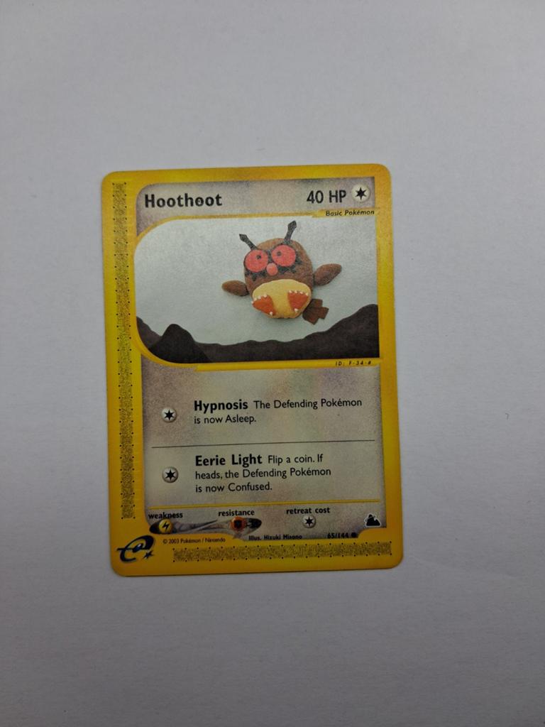Hoothoot pokémon skyridge, Ophalen of Verzenden
