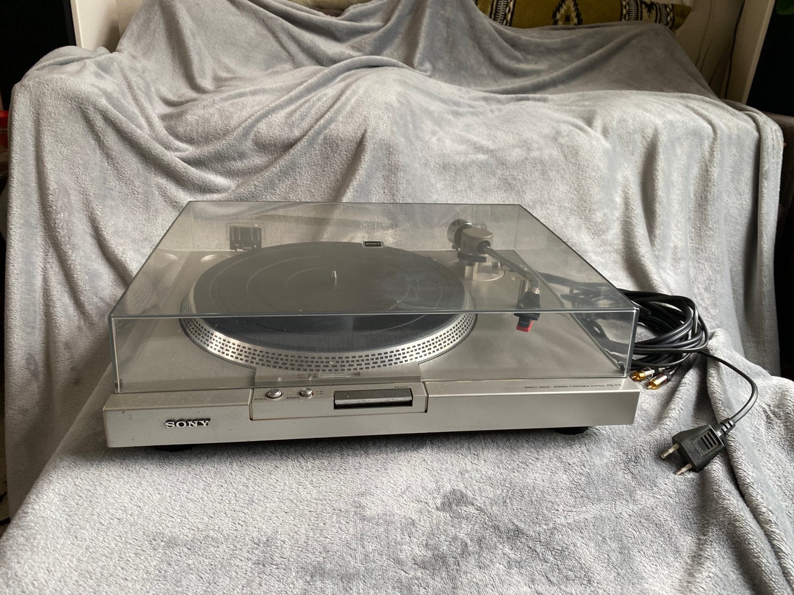Sony PS-T15 Direct Drive platenspeler, Ophalen, Zo goed als nieuw, Sony