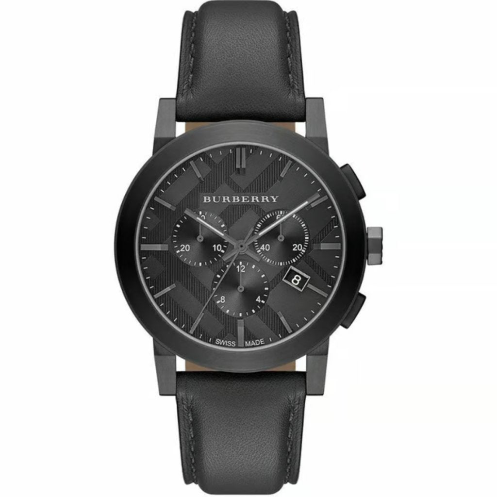 Burberry BU9364 The City Black Chrono Horloge - nieuw, Burberry, Nieuw, https://www.burberry.com/contact-us/, Horseferry House, Horseferry Road, London SW1P 2AW, Verenigd Koninkrijk