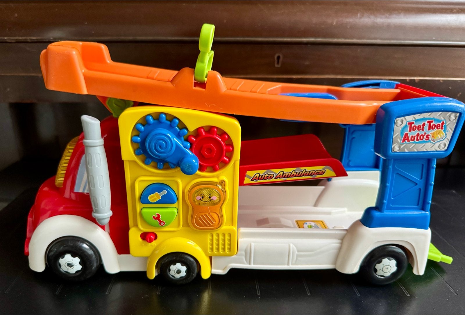 Vtech Toet Toet auto ambulance, Ophalen of Verzenden, Gebruikt, 6 maanden tot 2 jaar