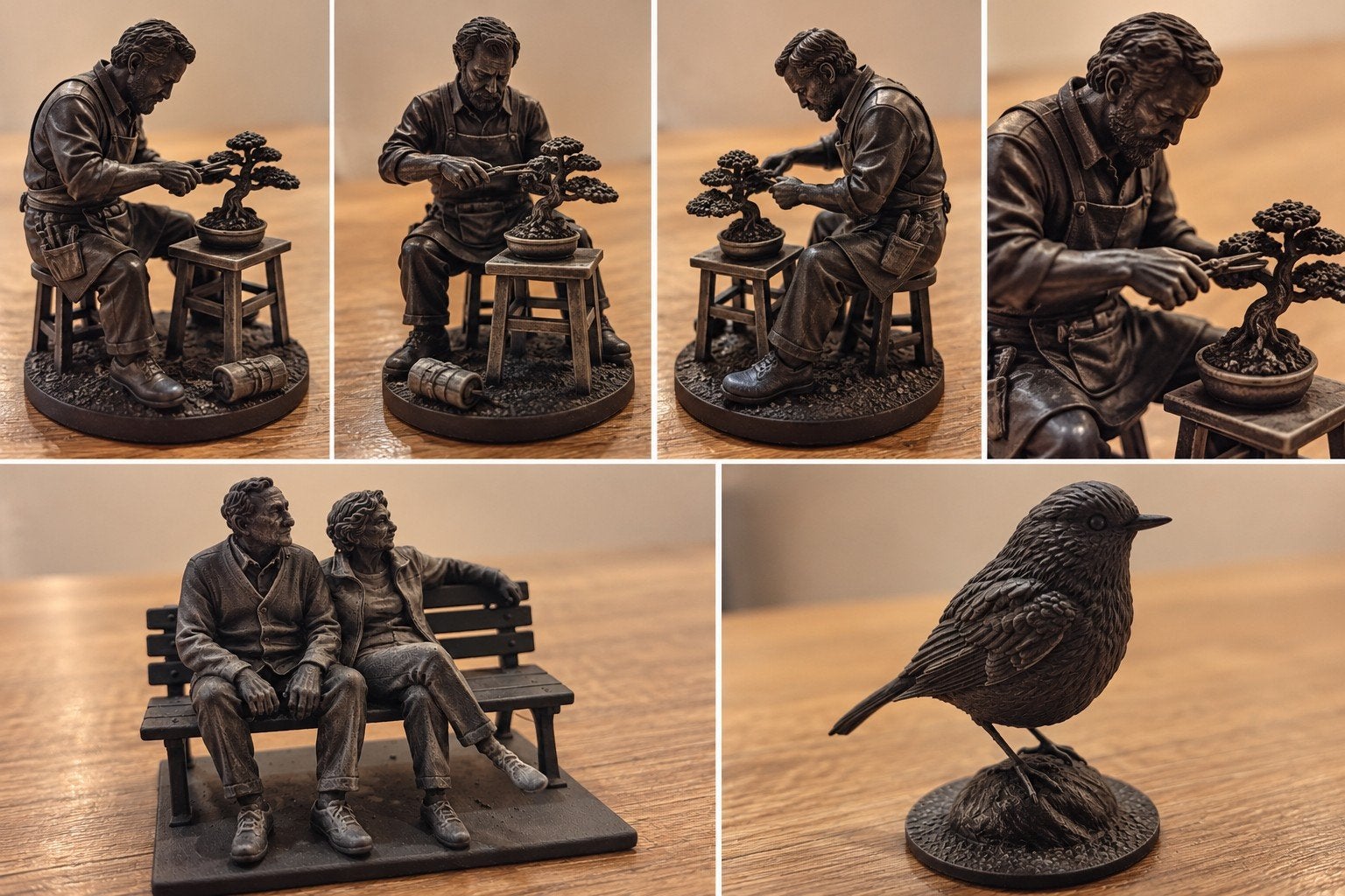 Miniaturen voor bonsai – figuren en dieren, Ophalen of Verzenden, Nieuw, Overige typen