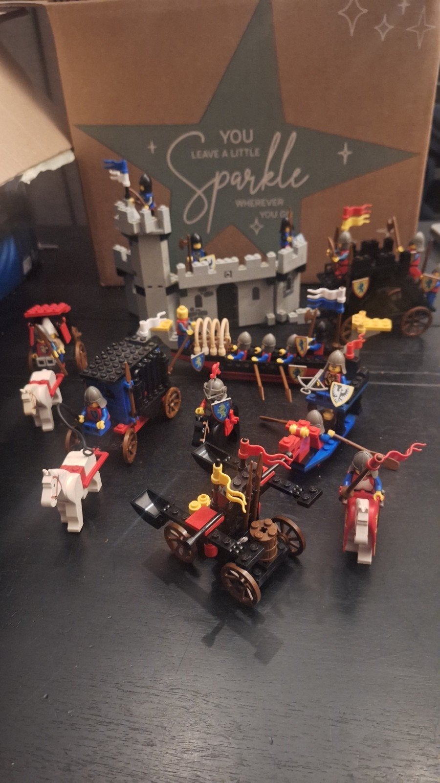 6 lego castlevintage sets, Ophalen, Gebruikt