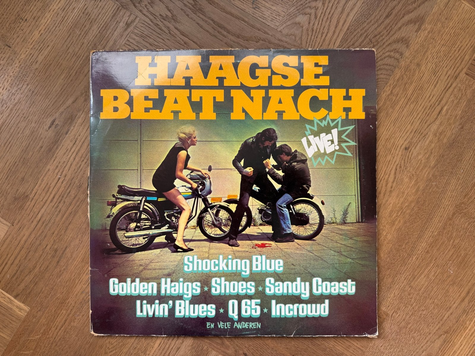 Haagse Beatnach Live! LP - Diverse artiesten, Ophalen, LP, Gebruikt, Originele persing