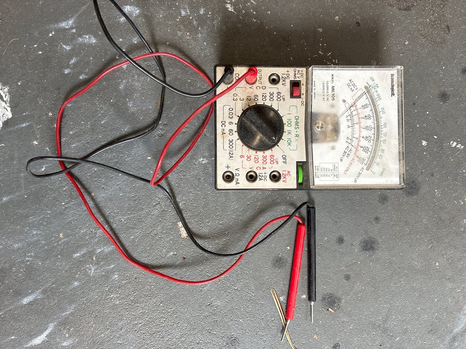 Vintage Handykit Multimeter MN105 - Analoog, Ophalen, Gebruikt