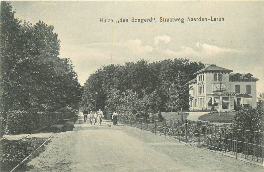 701-108-009 Naarden Huize Den Bongerd, Verzenden, Voor 1920, Noord-Holland