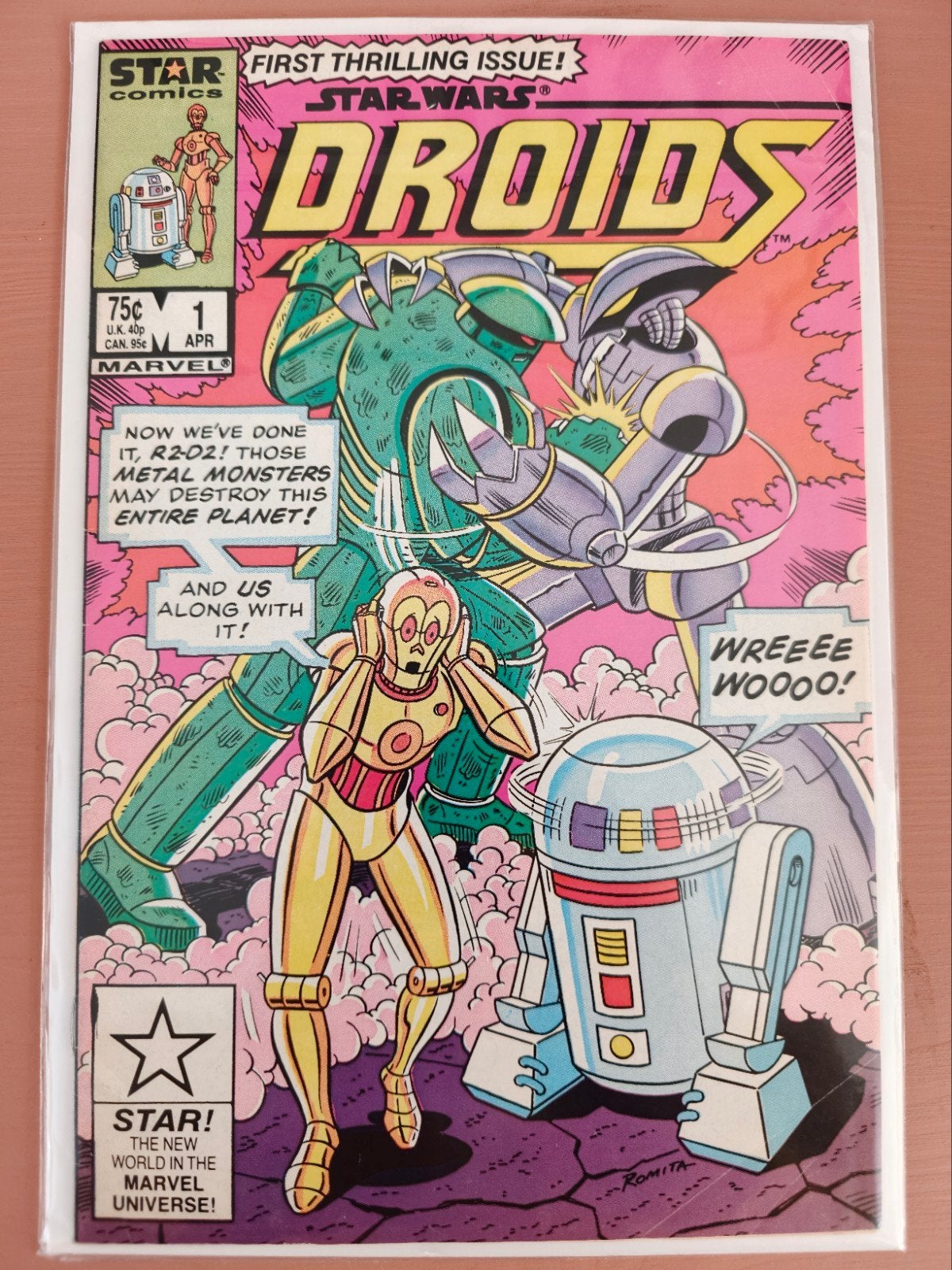Droids #1 (1986), Eén comic, Amerika, Ophalen of Verzenden, Zo goed als nieuw