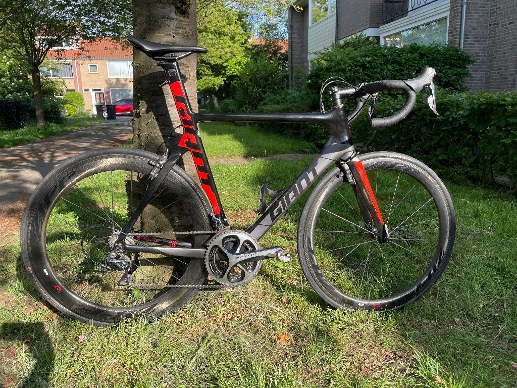 Giant propel Advanced maat M/L 2017, Ophalen, 28 inch, Gebruikt, Carbon