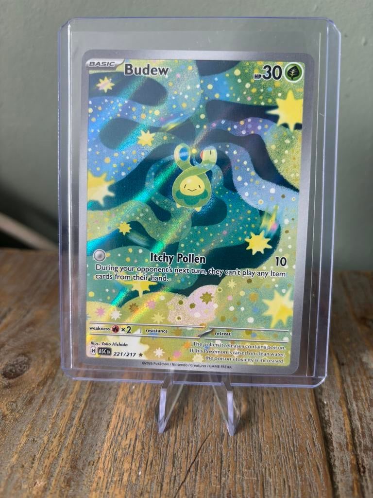 Budew 221/217 Ascended Heroes, Ophalen of Verzenden, Losse kaart